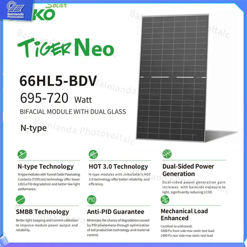 Jinko High Efficiency Solar Pa - огляд і ціна Jinko Solar Panel Tiger Neo