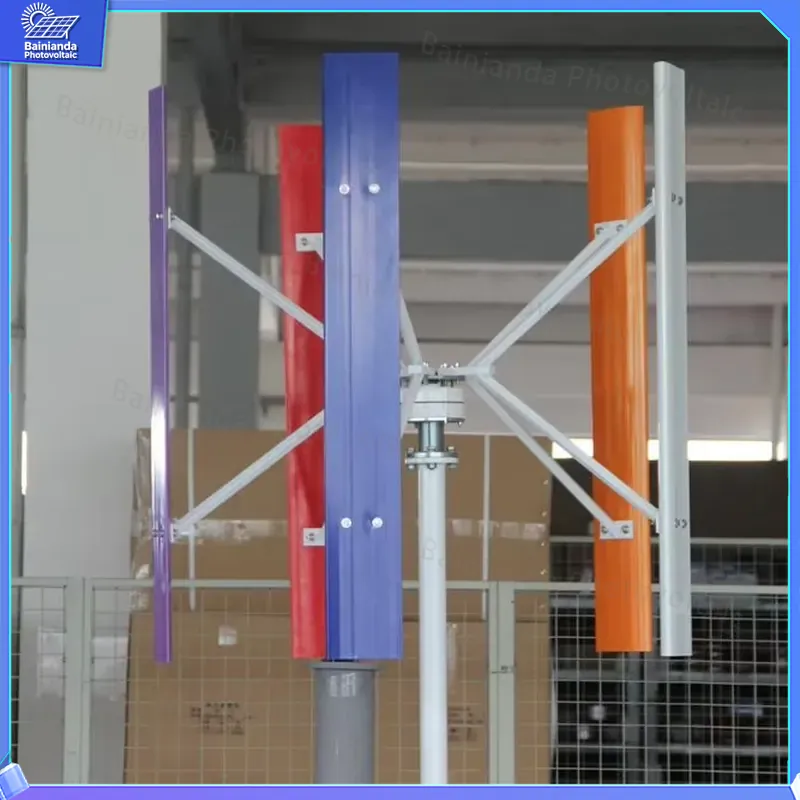 500W 1kW 2kW Vertical Axis Win - огляд і ціна Renewable Energy Kit