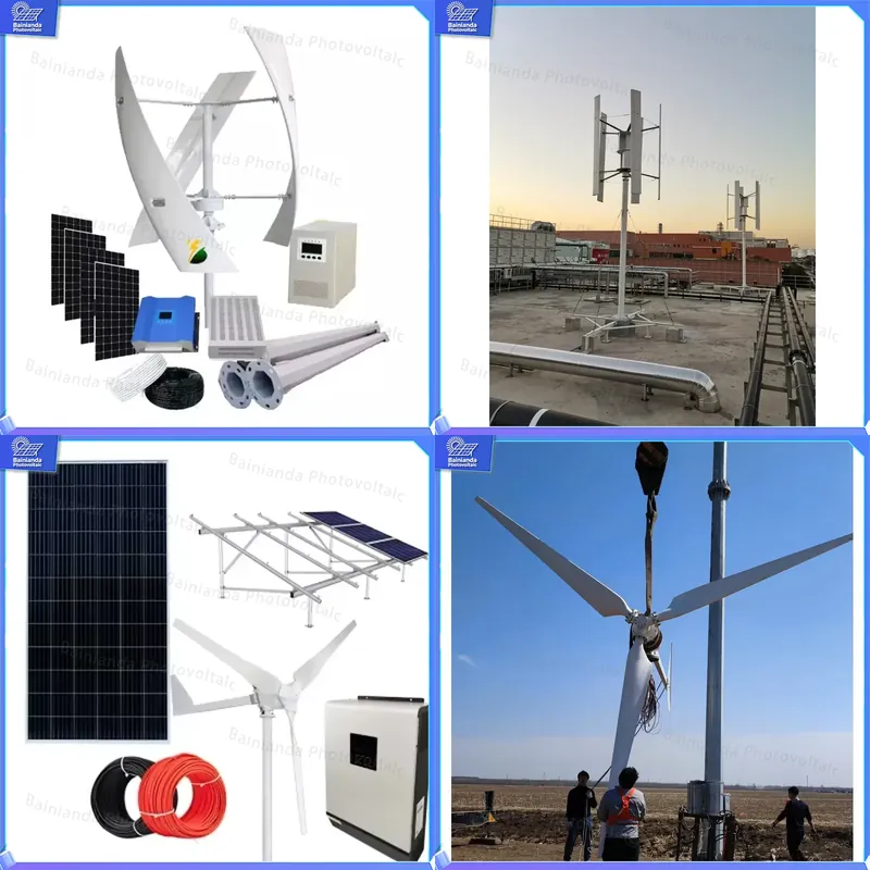 3KW 5KW 10KW Hybrid Wind Solar - огляд і ціна Renewable Energy Kit