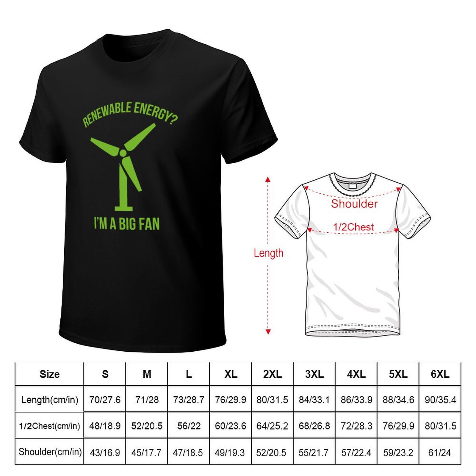 Renewable Energy T-Shirt Outdo - огляд і ціна Renewable Energy Work