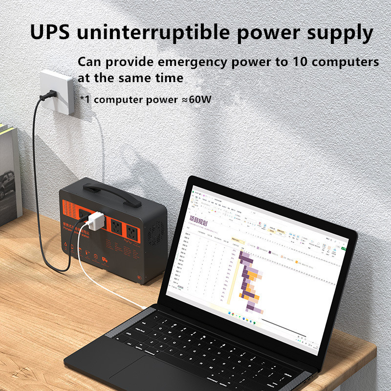 Portable 600W UPS Power Statio - огляд і ціна Renewable Energy Is