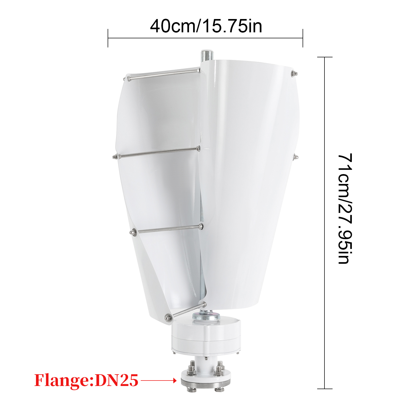 Vertical Axis Wind Turbine Gen - огляд і ціна Renewable Energy Is