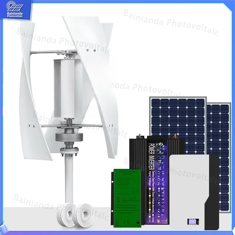 Vertical Wind Turbine Generato - огляд і ціна Renewable Energy Kit
